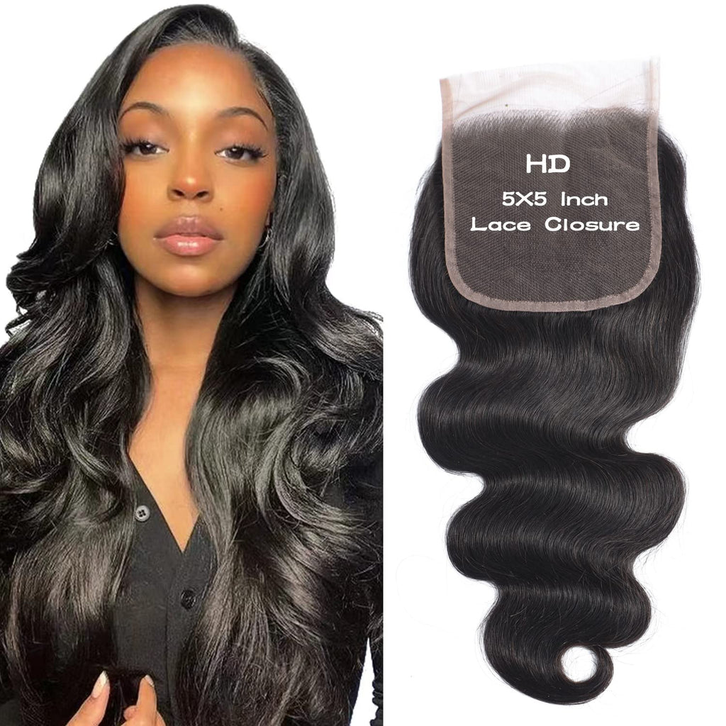 5x5 Closure HD Body wave