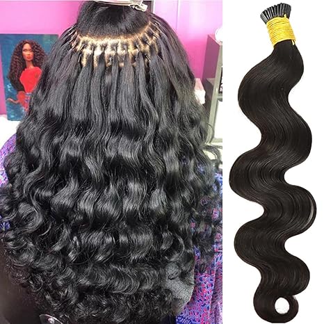 I-tips Indian 10a Body Wave Hair Extensions