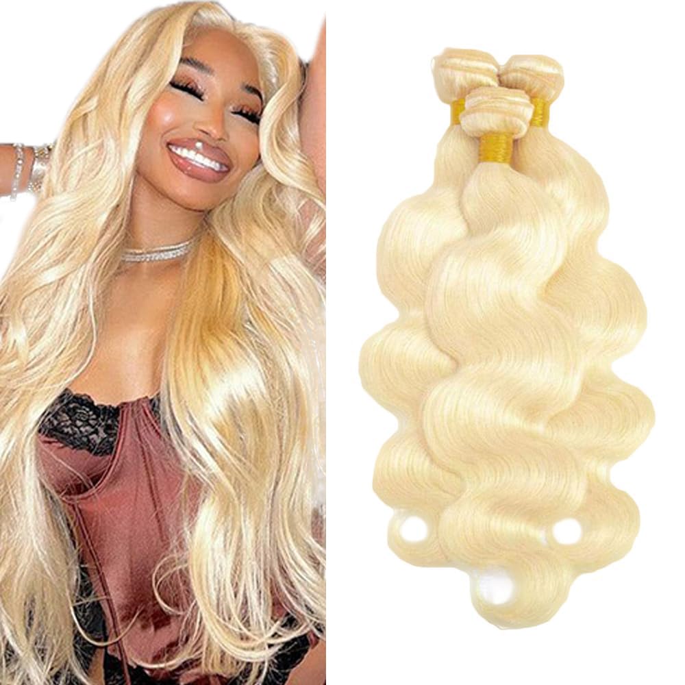 Indian 10a (3) #613 Blonde Body Wave Bundle Deal