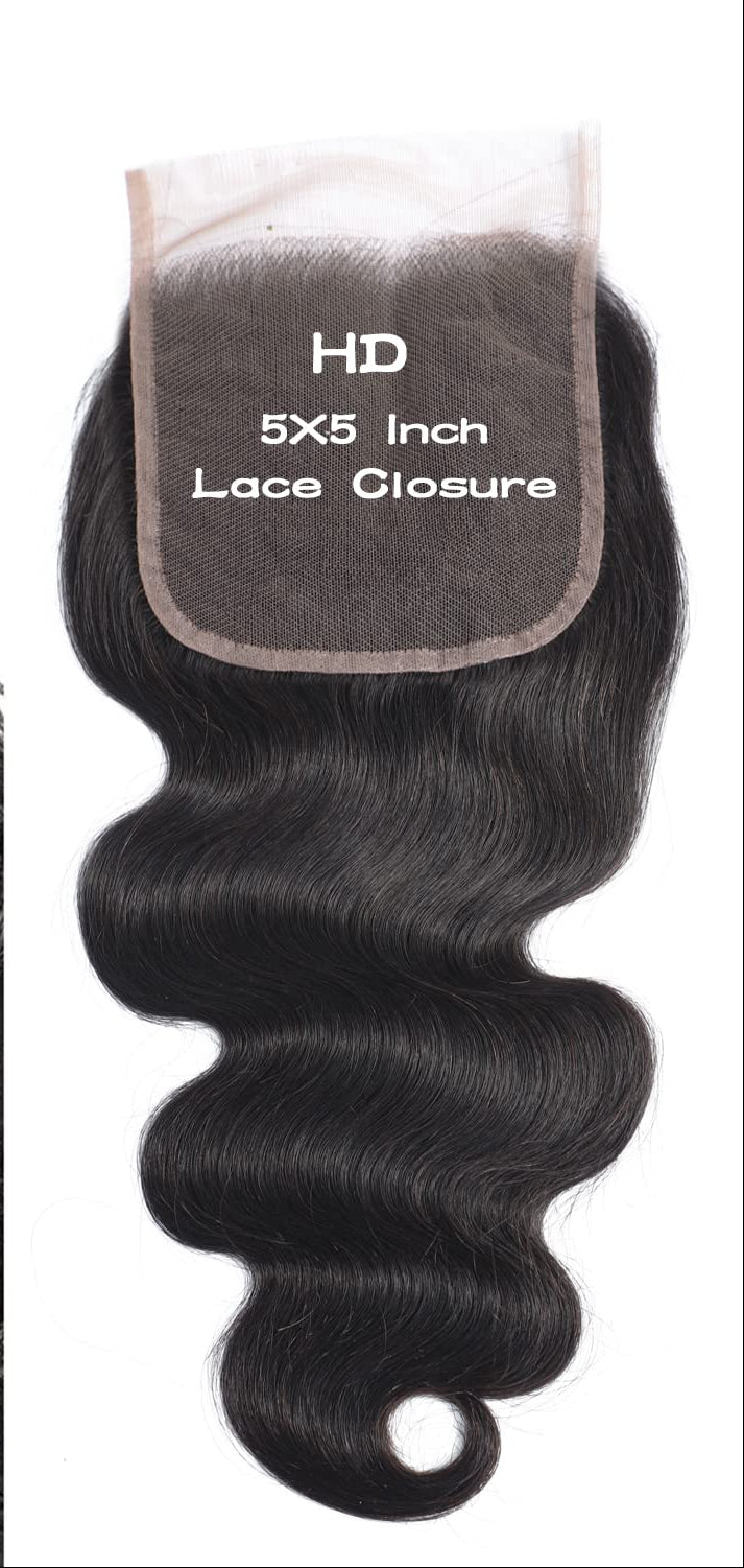 5x5 Closure HD Body wave