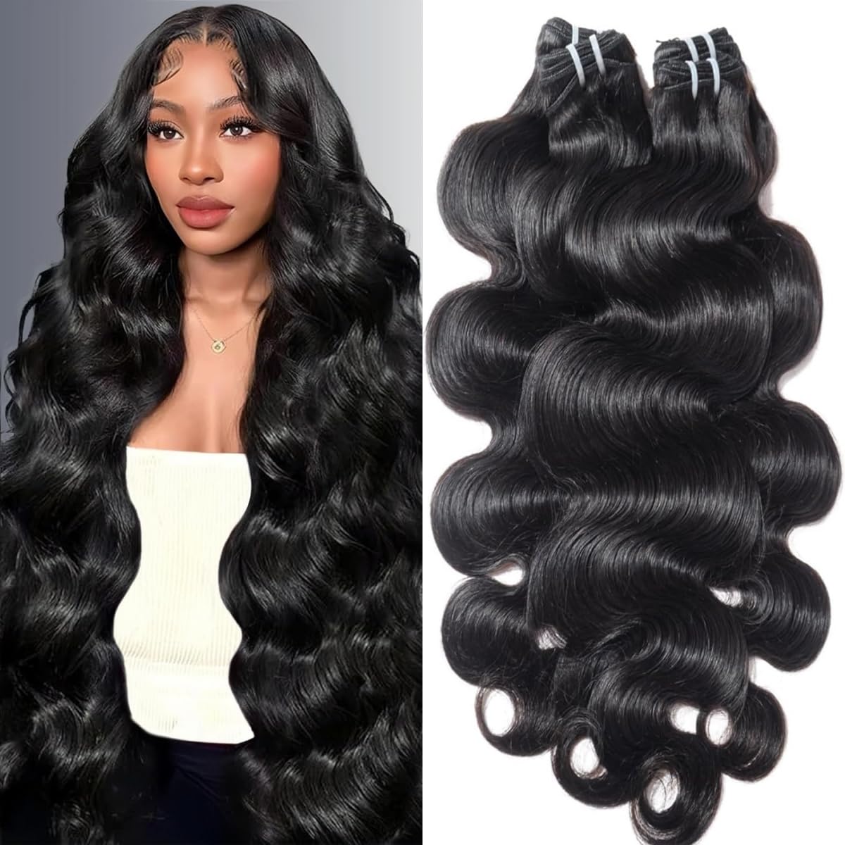 Indian 10a (3) Body Wave Bundle Deal